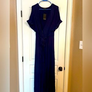 Brand new, never worn, Eloquii maxi, wrap dress.